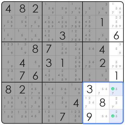 advanced techniques for solving sudoku